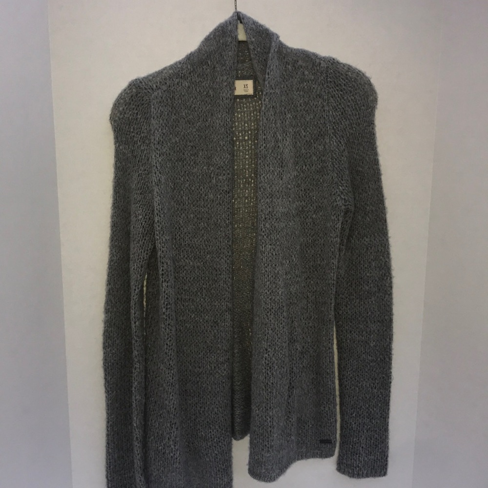 Grey Hollister cardigan